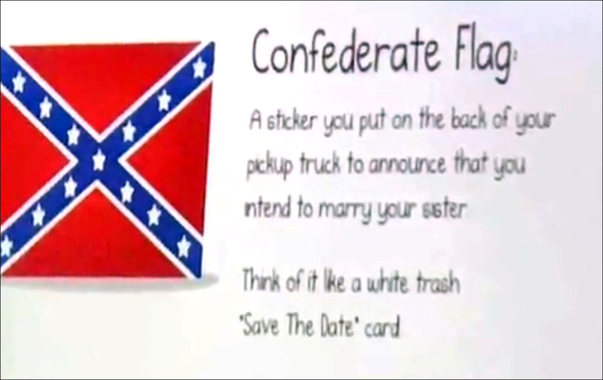 Georgia Teacher Claims the Confederate Flag Shows Intent to “Marry Your Sister”